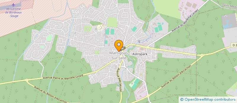 localisation de l'entreprise DISTRISUP  MARTIGNAS-SUR-JALLE
