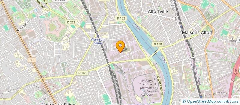 localisation de l'entreprise DISTRISWEET à VITRY-SUR-SEINE