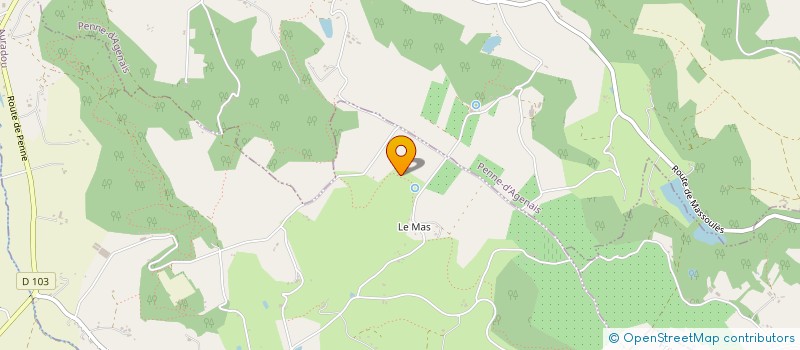 localisation de l'entreprise DISTRISYL  AURADOU