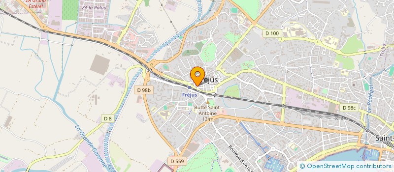 localisation de l'entreprise DISTRITECH  FREJUS