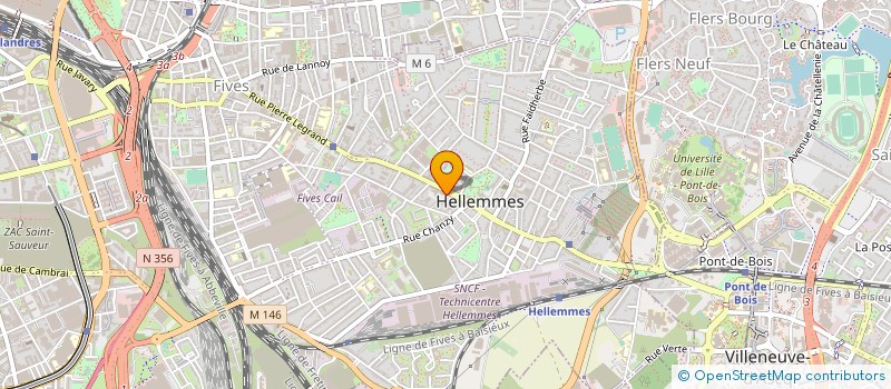 localisation de l'entreprise DISTRITEX à LILLE