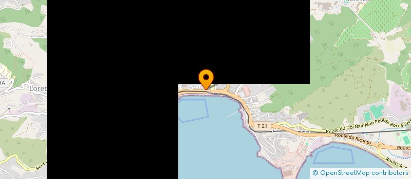 localisation de l'entreprise DISTRIVAL  AJACCIO