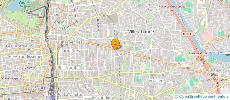 localisation de l'entreprise DISTRIVEN à VILLEURBANNE