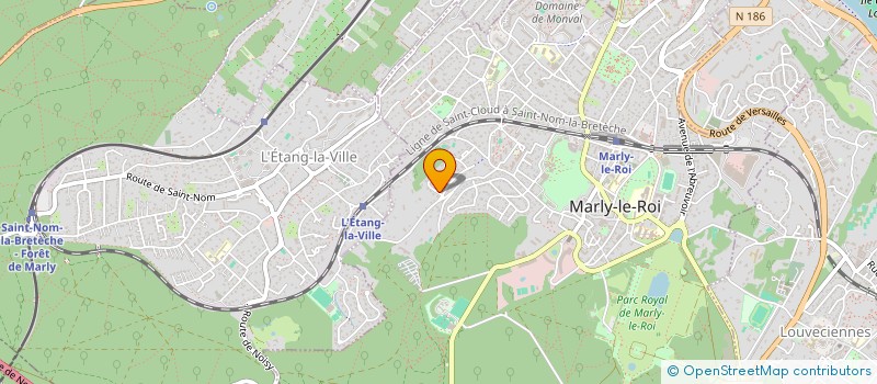 localisation de l'entreprise DISTRIVENTE  MARLY-LE-ROI