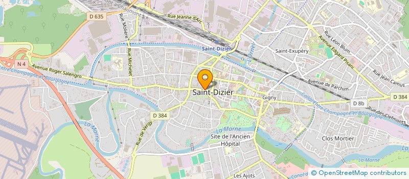 localisation de l'entreprise DISTRIVER SARL à SAINT-DIZIER