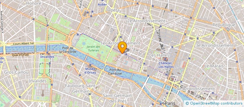 localisation de l'entreprise DISTRIVIA à PARIS