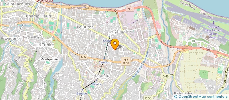 localisation de l'entreprise DISTRIVIZION à SAINT-DENIS