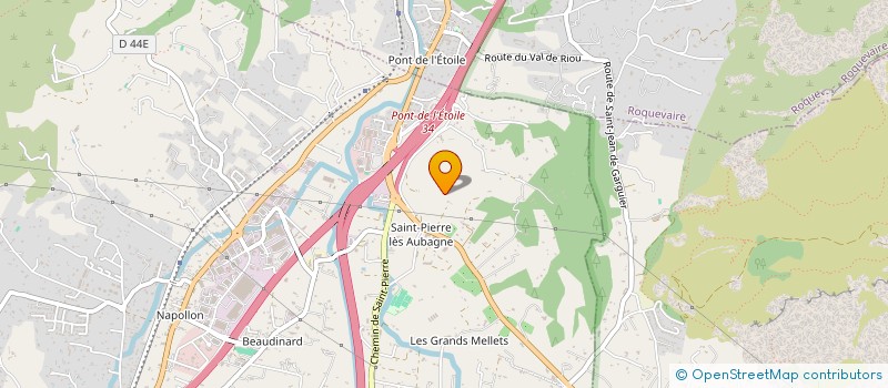 localisation de l'entreprise DISTRIYAGE  AUBAGNE