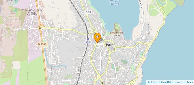 localisation de l'entreprise DISTROIL à ISTRES