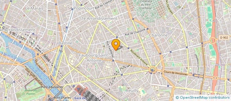 localisation de l'entreprise DISTURBOX PRODUCTIONS  PARIS