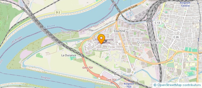 localisation de l'entreprise DISVAP à AVIGNON