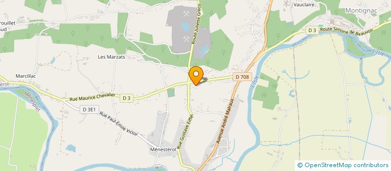 localisation de l'entreprise DISYL  MONTPON-MENESTEROL