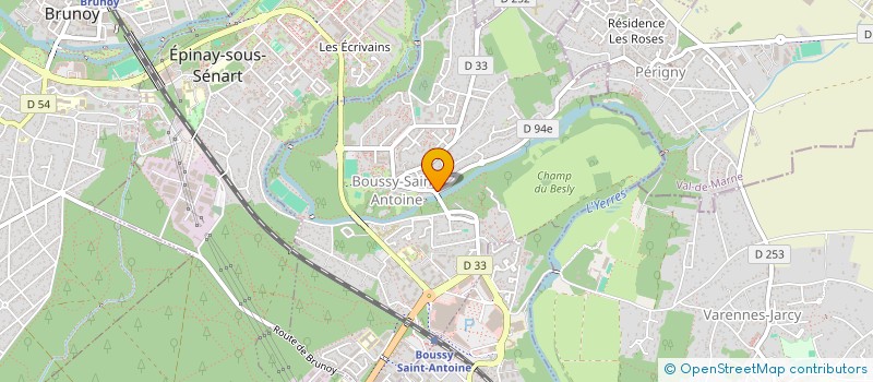 localisation de l'entreprise DISYL  BOUSSY-SAINT-ANTOINE