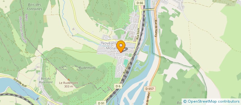 localisation de l'entreprise &DIT ELECTRICITE  NOVEANT-SUR-MOSELLE