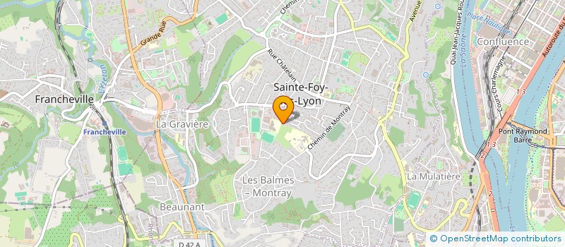 localisation de l'entreprise DITA  SAINTE-FOY-LES-LYON