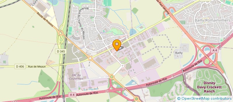 localisation de l'entreprise DITA SECURITE PRIVEE à SERRIS