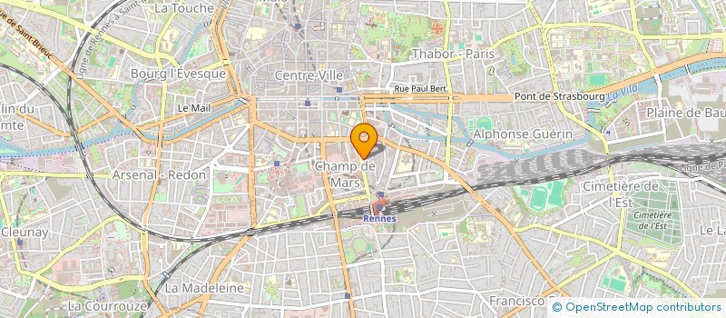 localisation de l'entreprise DITADEN  RENNES