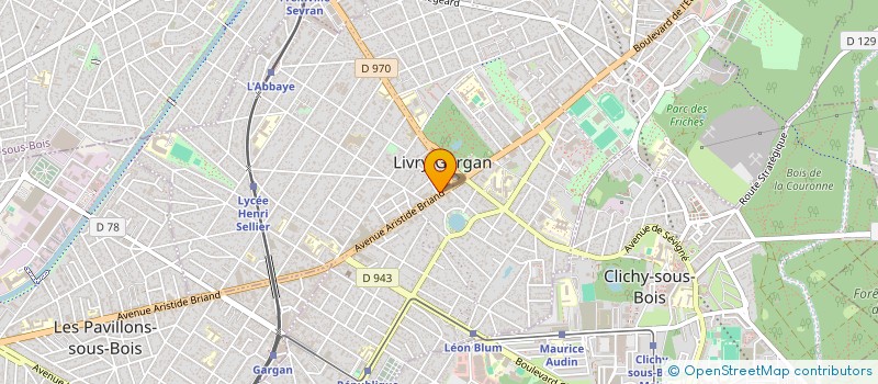 localisation de l'entreprise DITCHI à LIVRY-GARGAN