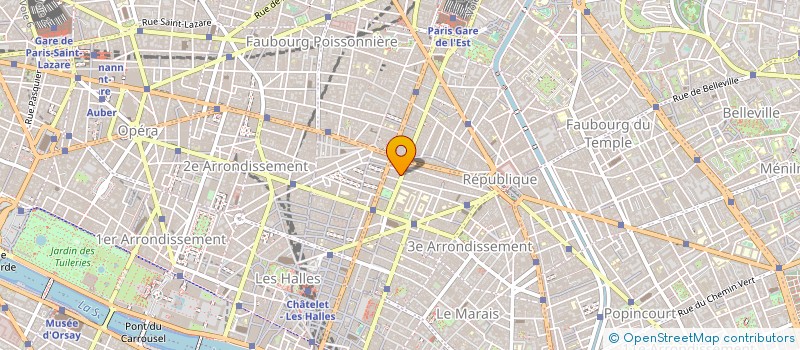 localisation de l'entreprise DITECH à PARIS