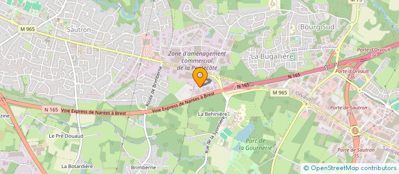 localisation de l'entreprise DITEJYC  SAINT-HERBLAIN