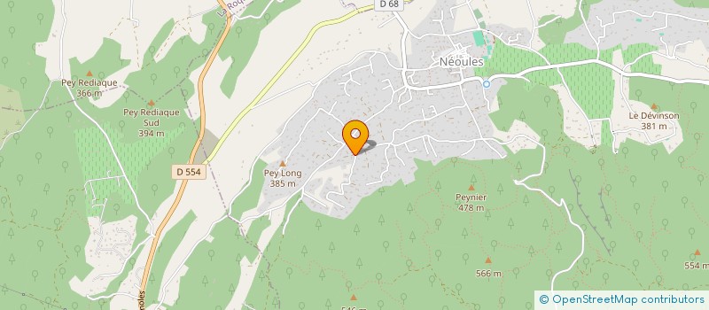 localisation de l'entreprise DITES VOUS OUI ! à NEOULES