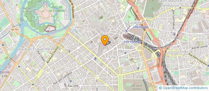 localisation de l'entreprise DITEX SARL à LILLE