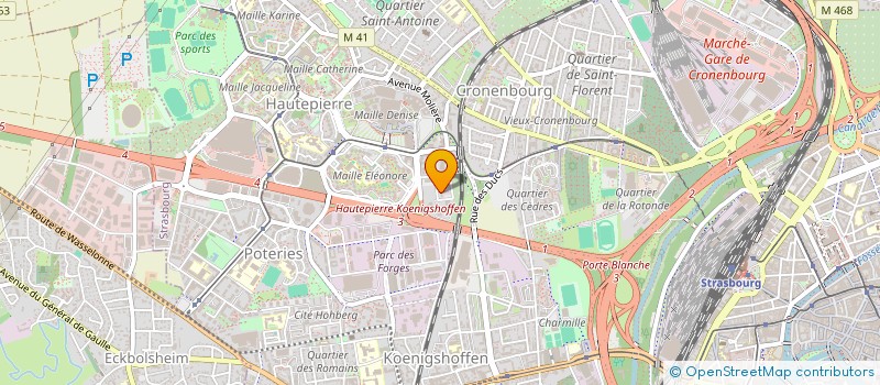 localisation de l'entreprise DITIB à STRASBOURG