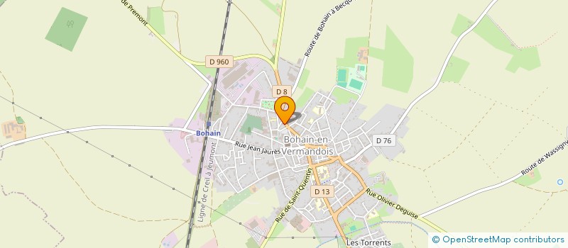 localisation de l'entreprise DITIB BOHAIN à BOHAIN-EN-VERMANDOIS