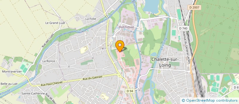 localisation de l'entreprise DITIB MONTARGIS LA GRANDE MOSQUEE  CHALETTE-SUR-LOING
