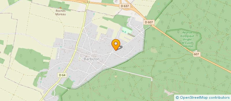 localisation de l'entreprise DITICAST  BARBIZON