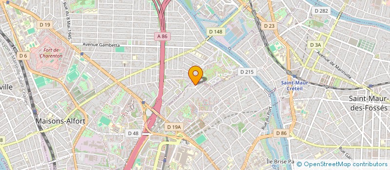 localisation de l'entreprise DITM à CRETEIL