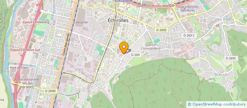 localisation de l'entreprise DITO4 à ECHIROLLES