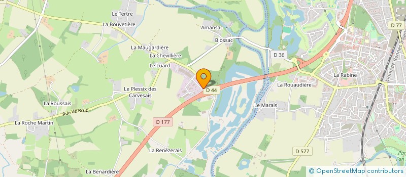 localisation de l'entreprise DITOM HOLDING  GOVEN