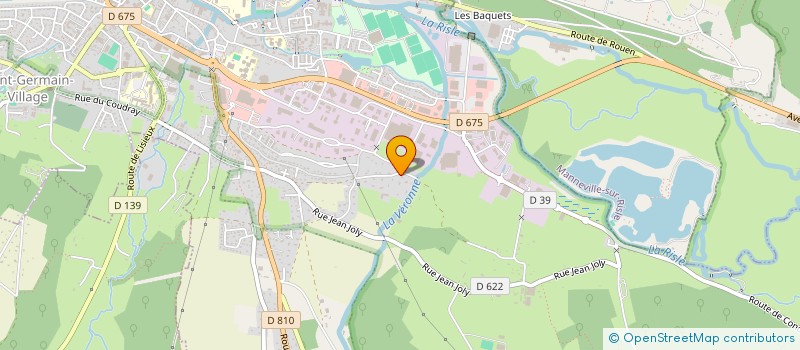 localisation de l'entreprise DITPAPIN IMMOBILIER à PONT-AUDEMER