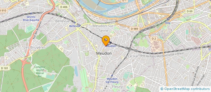 localisation de l'entreprise DITRABAT à CLAMART