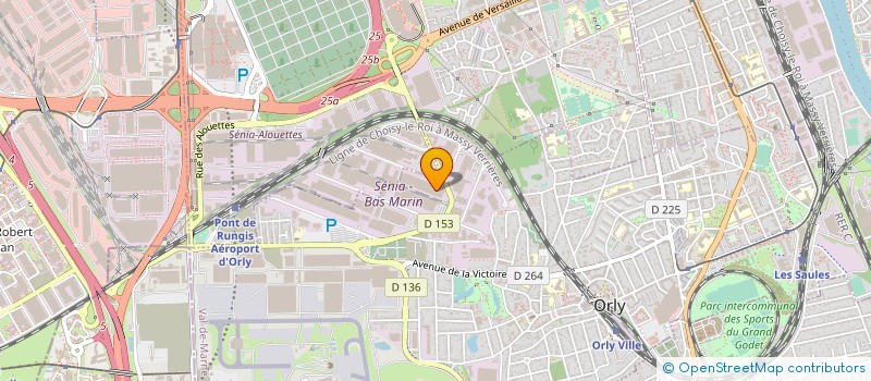 localisation de l'entreprise DITRIMAG  ORLY