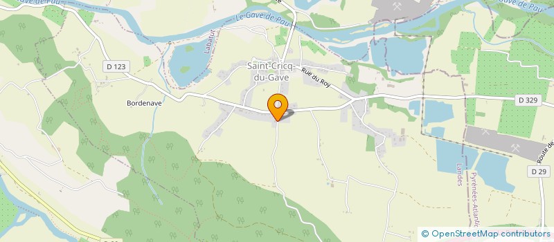 localisation de l'entreprise DITY  SAINT-CRICQ-DU-GAVE