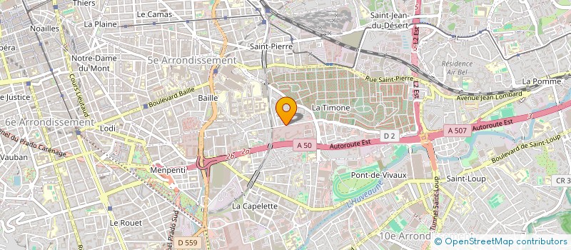 localisation de l'entreprise DITYCUTE à MARSEILLE
