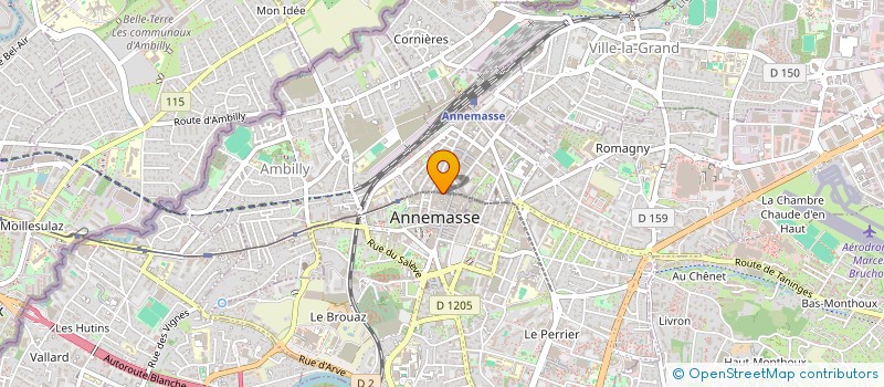 localisation de l'entreprise DIUS  VILLE-LA-GRAND