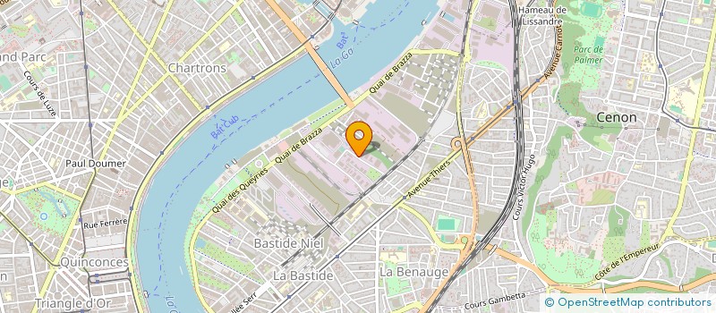 localisation de l'entreprise DIUSAPET FRANCE à BORDEAUX