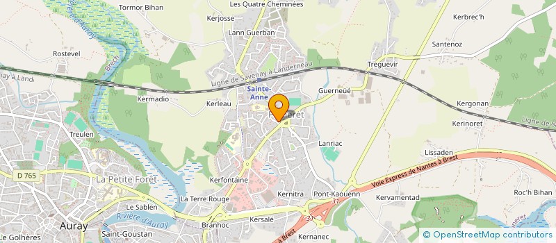 localisation de l'entreprise DIV YEZH PLUNERED  PLUNERET