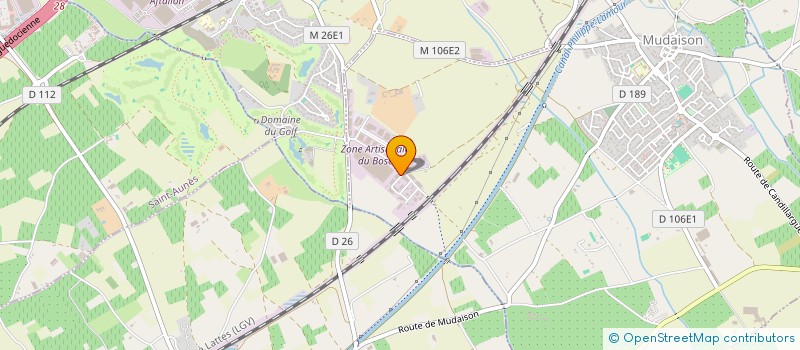 localisation de l'entreprise DIVA 2  MAUGUIO