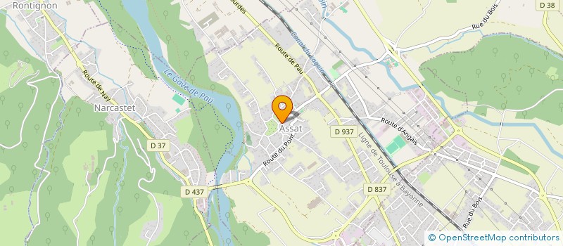 localisation de l'entreprise DIVA  ASSAT