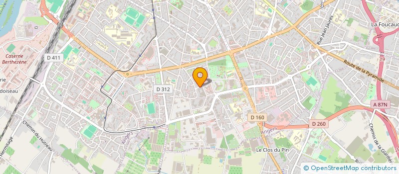 localisation de l'entreprise DIVA  ANGERS