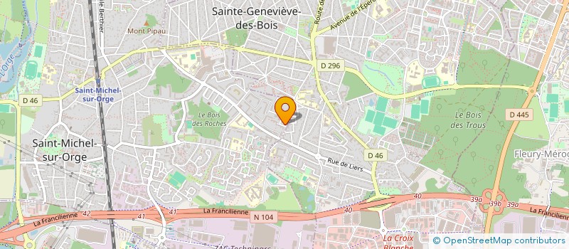 localisation de l'entreprise DIVA à SAINT-MICHEL-SUR-ORGE