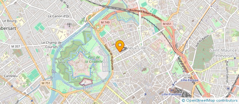 localisation de l'entreprise DIVA à LILLE