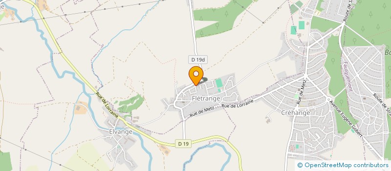 localisation de l'entreprise DIVA  FLETRANGE