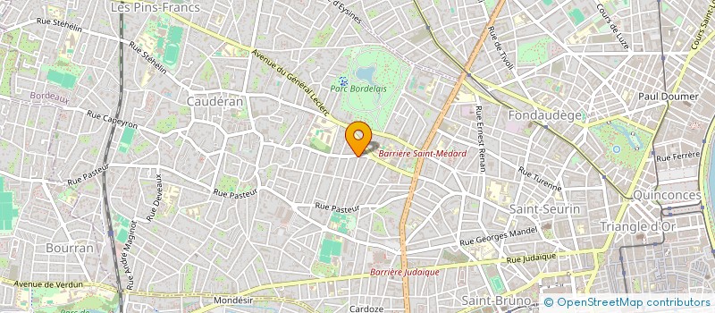 localisation de l'entreprise DIVA  BORDEAUX