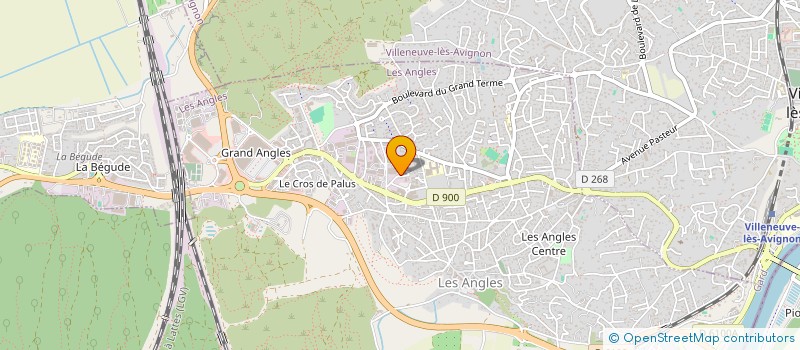 localisation de l'entreprise DIVA BIEN ETRE DIFFUSION  LES ANGLES