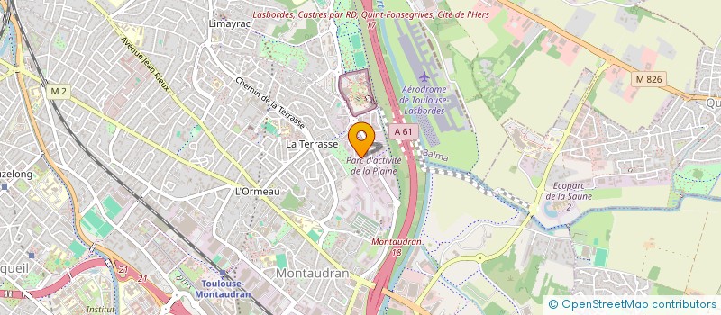 localisation de l'entreprise DIVA ENERGIE  SOUAL